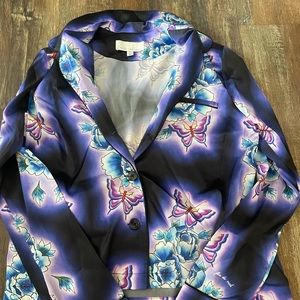 Fleur Du Mal Electric Butterly PJ Set